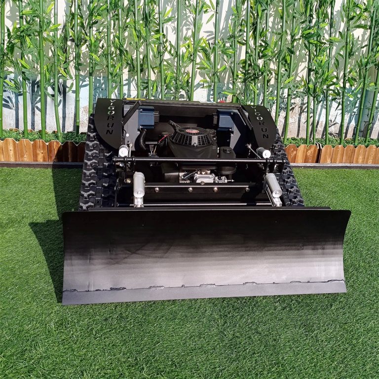 factory direct sales remote control track weed reaper