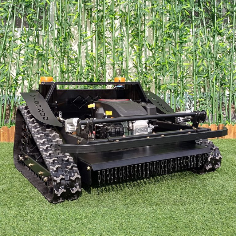 remote controlled weed cutter for high grass