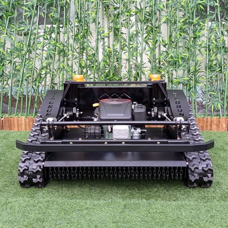 remote operated crawler highway plant slope protection weed mower