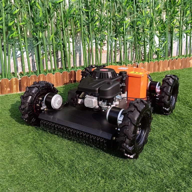 remote controlled rubber track grass trimmer best Chinese makers